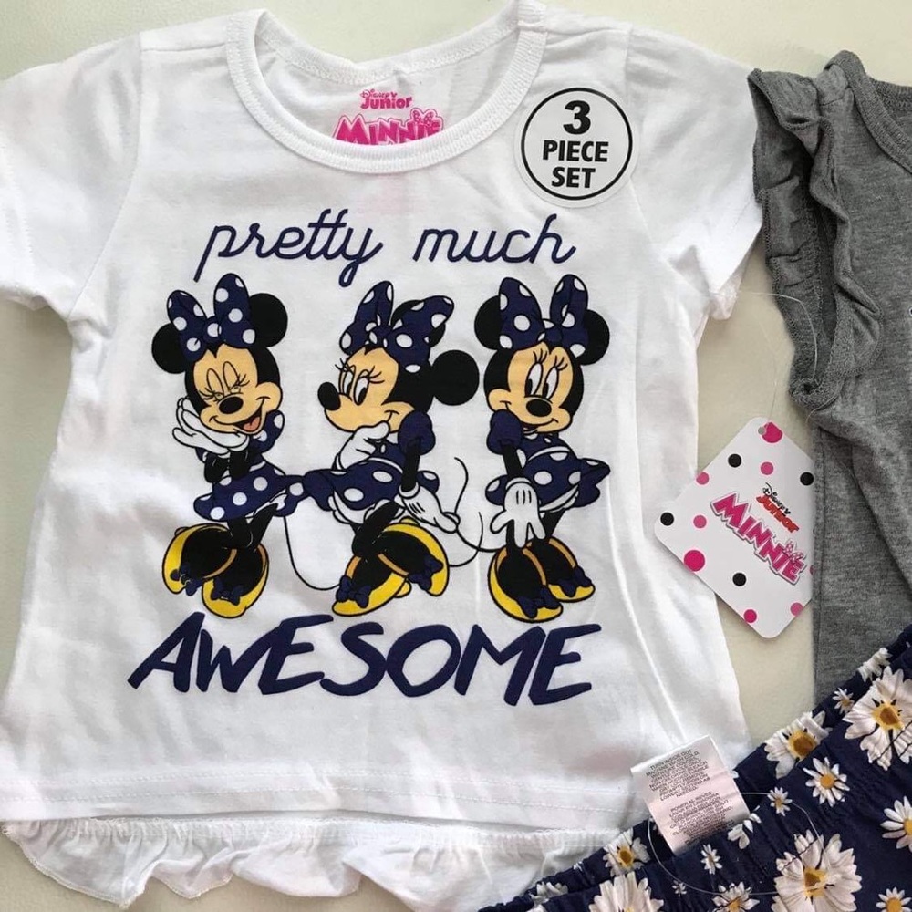 Disney Minnie Mouse Cute Shorts set - Picture 2 of 5